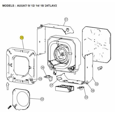 FUJITSU K9377765048 aka 9377765048 DRAIN PAN TA VAB DW