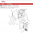 FUJITSU K9708511573 aka 9708511573 CONTROL PCB AOU36CLX1 HY K07BS-100BWUE-C1