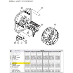 FUJITSU K9375519025 aka 9375519025 DRAIN HOSE B HVAB