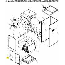 FUJITSU R87FJS004 Coil door left side small AH