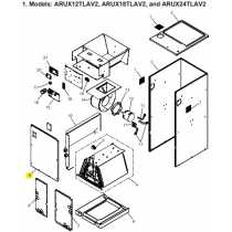 FUJITSU R87FJS003 Blower door small AH