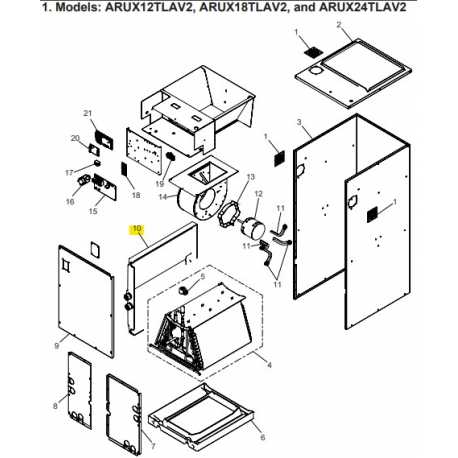 FUJITSU R86EB0252F HORIZONTAL PLASTIC PAN ARUX