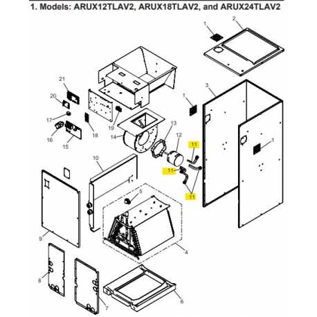 FUJITSU R66AB0067 Motor mount arm & grommet 3L small AH (for 24 model)
