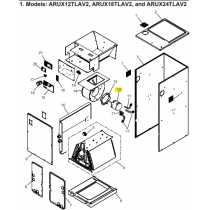 FUJITSU R65BV0025R-18FJ MOTOR ARUX Replaced by R65BV0025E-18FJ