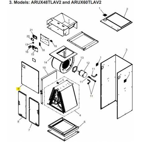FUJITSU R87FJL003 Blower door large AH