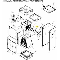 FUJITSU R65BV0027R-48FJ MOTOR ARUX Replaced by R65BV0027E-48FJ