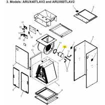 FUJITSU R65BV0027R-60FJ MOTOR ARUX Replaced by R65BV0027E-60FJ