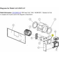 FUJITSU K9379445009 aka 9379445009 PLATE MOTOR VR2