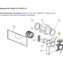 FUJITSU K9379565004 aka 9379565004 BRACKET MOTOR ANGLE VR2
