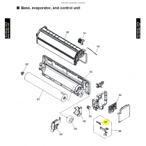 FUJITSU K9711147073 aka 9711147073 Indicator PCB