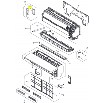 FUJITSU K9350319008 aka 9350319008 Remote controller holder