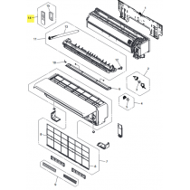 FUJITSU K9362142014 aka 9362142014 Remote controller assy