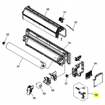 FUJITSU K9711146304 aka 9711146304 Indicator assy