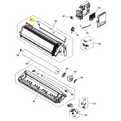 FUJITSU K9386975001 aka 9386975001 Rear panel
