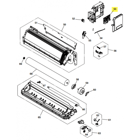 FUJITSU K9712546301 aka 9712546301 Main PCB (30 model)