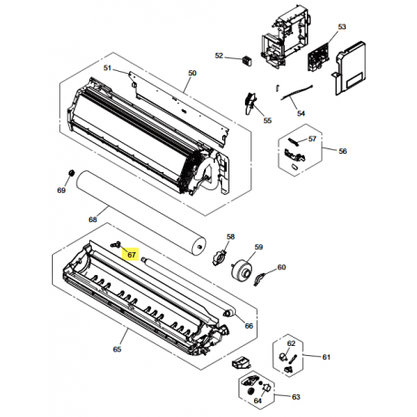 FUJITSU K9316177017 aka 9316177017 Drain cap