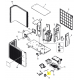 FUJITSU K9900565176 aka 9900565176 Thermistor (Outdoor temp.)