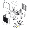 FUJITSU K9900565176 aka 9900565176 Thermistor (Outdoor temp.)