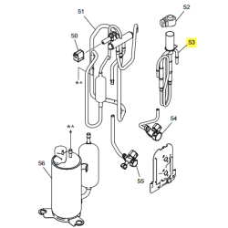 FUJITSU K9322403001 aka 9322403001 Pulse motor valve assy
