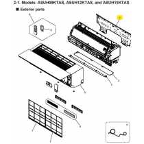 FUJITSU K9318861020 aka 9318861020 BRACKET PANEL SGCC-Z-CF-X Z18 T0.7 A2L