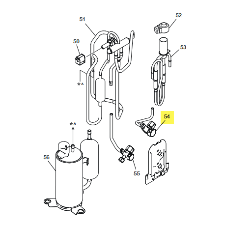 FUJITSU K9322472007 aka 9322472007 2-way valve assy