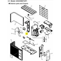 FUJITSU K9322553294 aka 9322553294 BRACKET MOTOR A2L