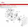 FUJITSU K9709373026 COMMUNICATION PCB IN VAB K11AI-1600HSE-CA1