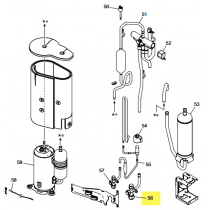 FUJITSU K9379079037 aka 9379079037 3-way valve assy