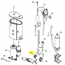 FUJITSU K9387794007 aka 9387794007 3-way valve assy