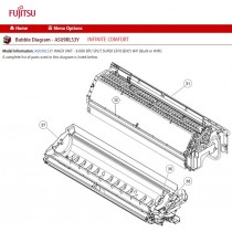 FUJITSU K9319254814 EVAPORATOR TA-9/12RLS3Y HCRC HCRC