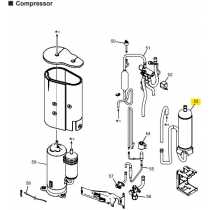 FUJITSU K9375250263 aka 9375250263 ACCUMULATOR ASSY K444 BRAZING R0 A2L