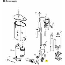 FUJITSU K9970221002 aka 9970221002 VALVE 3 WAY ASSY DUNAN FJ-3778-DG10-R32 AS A2L