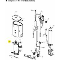 FUJITSU K9810621009 aka 9810621009 COMPRESSOR N-TG25LD2A A2L