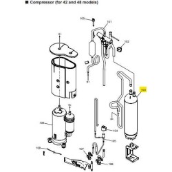 FUJITSU K9388312002 aka 9388312002 ACCUMULATOR ASSY BRAZING A2L