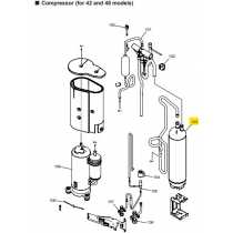 FUJITSU K9388312002 aka 9388312002 ACCUMULATOR ASSY BRAZING A2L