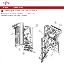 FUJITSU K9709035092 POWER FILTER PCB HY 36/45RLXFZ K11DA-1502HUE-FL0