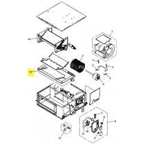 FUJITSU K9381752072 aka 9381752072 Drain pan sub assy
