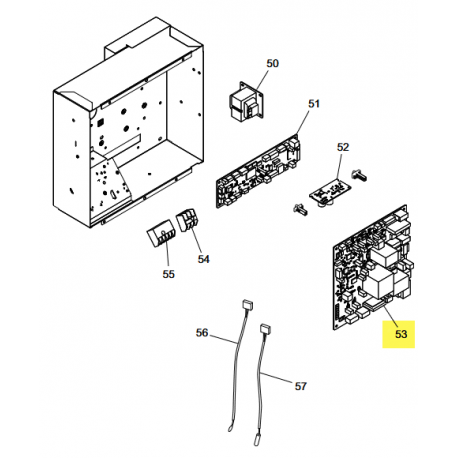 FUJITSU K9712695009 aka 9712695009 Power supply PCB