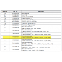 FUJITSU K9710206030 aka 9710206030 Wire with connector(CN55 on Main PCB—CN304 on Power supply PCB)