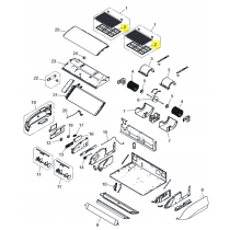 FUJITSU K9383342011 aka 9383342011 Air filter B