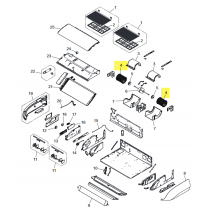 FUJITSU K9384110015 aka 9384110015 Sirocco fan assy