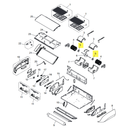 FUJITSU K9383443008 aka 9383443008 Rubber (Vibration proof)
