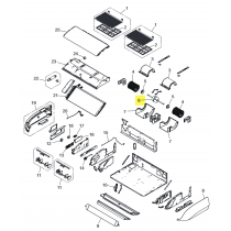 FUJITSU K9603817008 aka 9603817008 DC fan motor