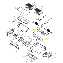 FUJITSU K9384311009 aka 9384311009 Casing B assy