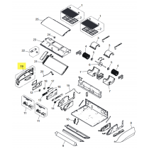 FUJITSU K9384320001 aka 9384320001 Side panel R sub assy