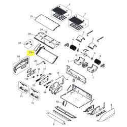 FUJITSU K9384287106 aka 9384287106 Evaporator total assy