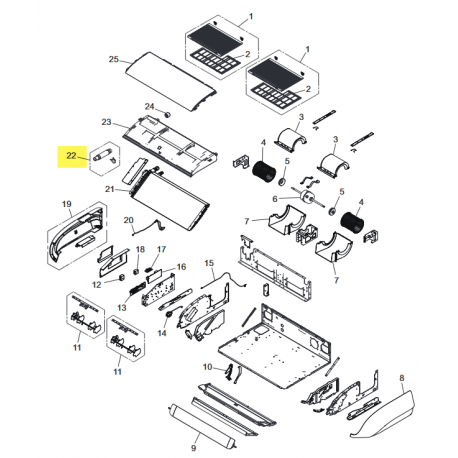 FUJITSU K9384324016 aka 9384324016 Hose sub assy