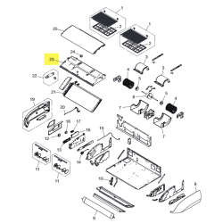 FUJITSU K9384364029 aka 9384364029 Drain pan total assy (2-fan)