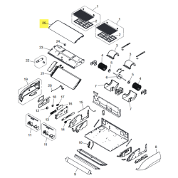 FUJITSU K9384241023 aka 9384241023 Front panel (2-fan) assy