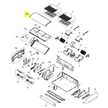 FUJITSU K9384241023 aka 9384241023 Front panel (2-fan) assy
